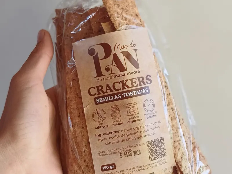 Crackers de Semillas Tostadas