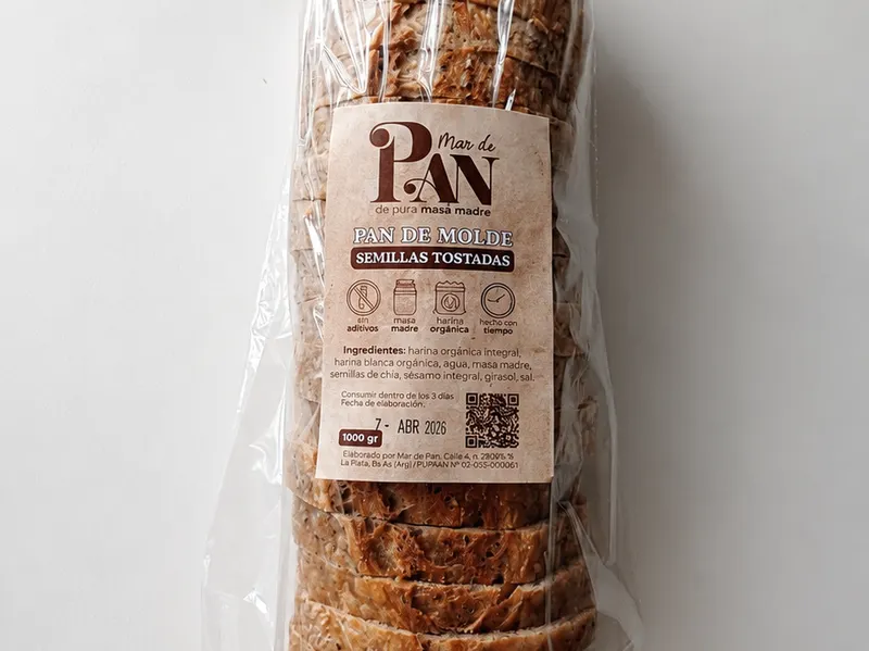 Pan de Molde Semillas